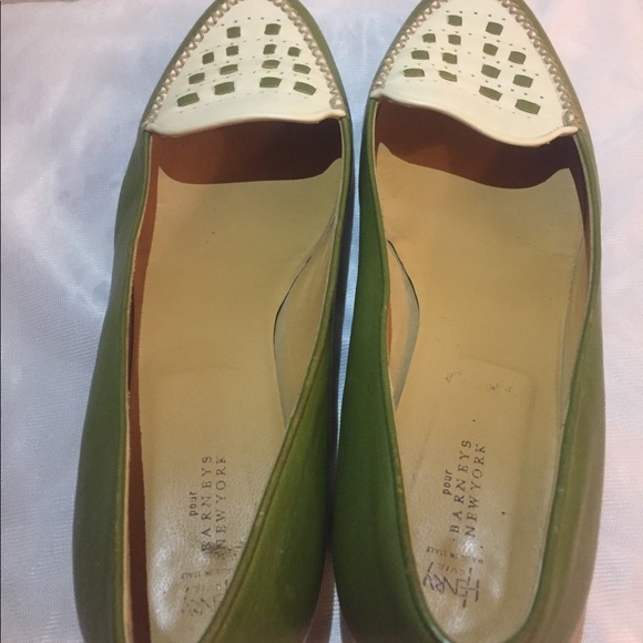 Henry Cuir Barneys New York Leather Shoes Sz40.5 - Picture 7 of 12